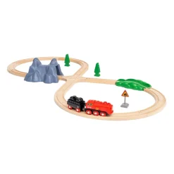 Circuit locomotive à piles et à vapeur