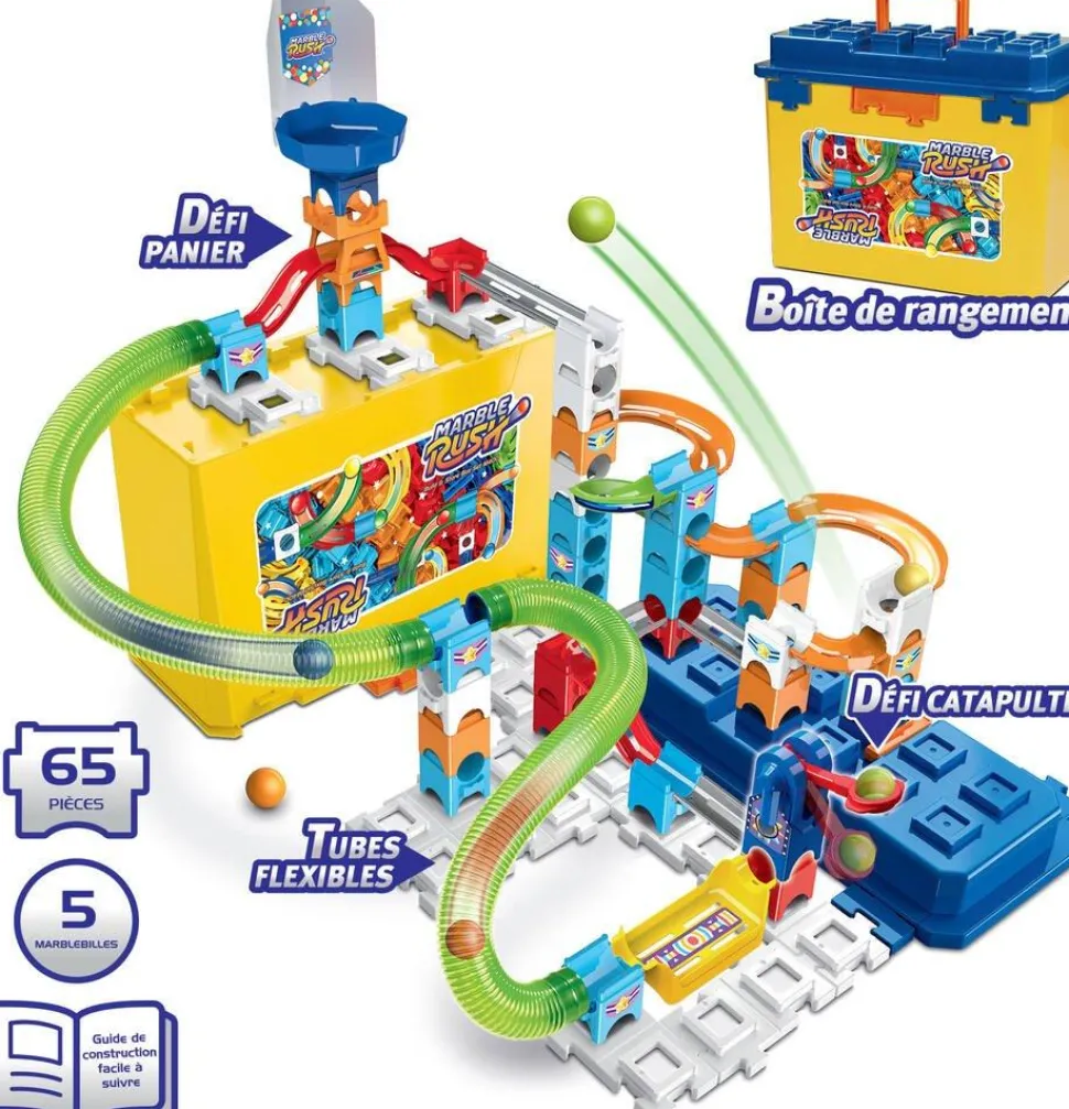 Circuit marble rush et boite de rangement - Build store box Set M400