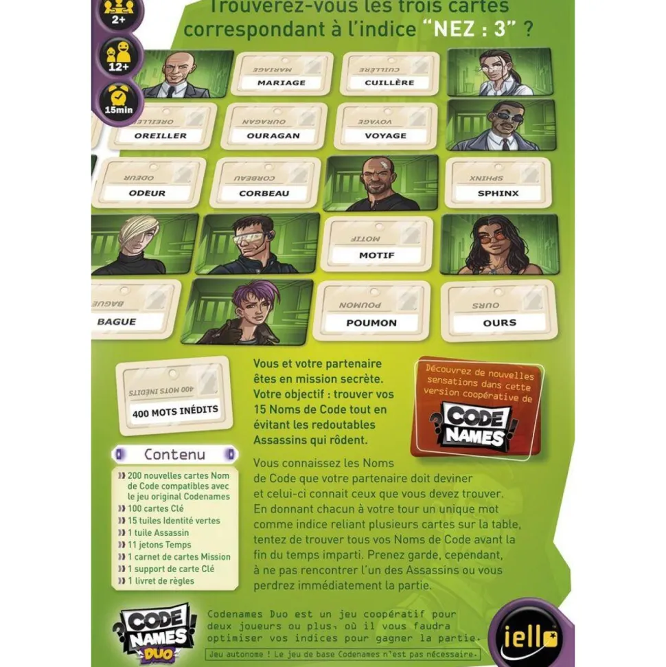 Codenames duo nouvelle édition