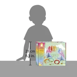 Coffret 7 bracelets à créer avec un arc-en-ciel de bijoux