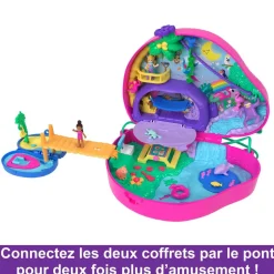 Coffret 2 en 1 La famille des Paresseux - Polly Pocket