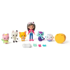 Coffret 6 figurines Chat venture Gabby et la maison magique