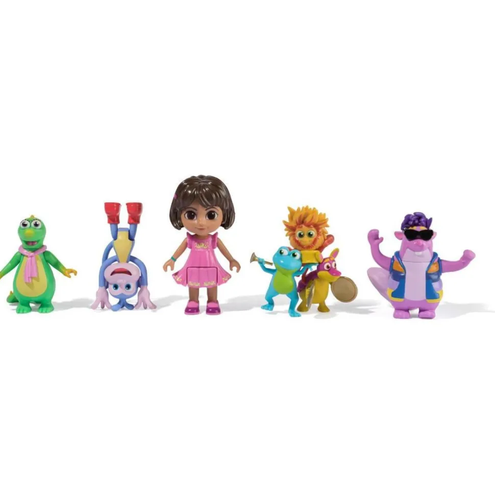 Coffret 5 figurines Dora l'exploratrice