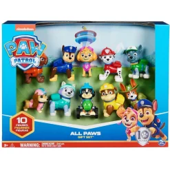 Coffret 10 figurines La Pat Patrouille - 10 ans