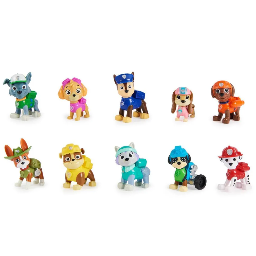 Coffret 10 figurines La Pat Patrouille - 10 ans