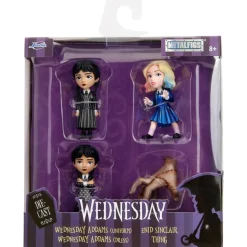 Coffret 4 figurines Mercredi - Jada