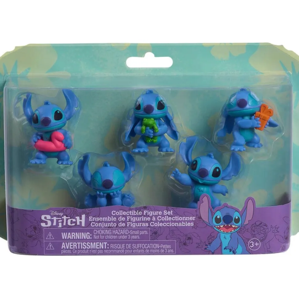 Coffret 5 figurines Stitch