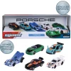 Coffret 5 Majorette Porsche sportive