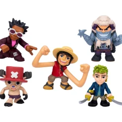 Coffret 5 minifigurines One Piece - Clash du chapeau de paille