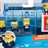 Coffret 4 minis figurines Moi moche et méchant 4 - équipe avl des minions