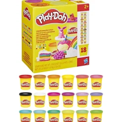 Coffret 18 pots Imagination - pâte à modeler Play-Doh
