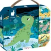 Coffret 4 puzzles Dinosaures
