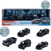 Coffret 5 véhicules Majorette Black édition