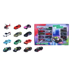 Coffret 13 véhicules Majorette Néon Racer