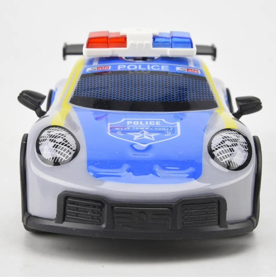 Coffret 2 véhicules radiocommandés course poursuite Police VS Voleur