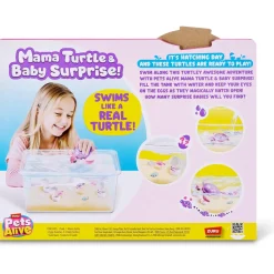 Coffret aquarium Pets Alive Maman tortue et bébé surprise