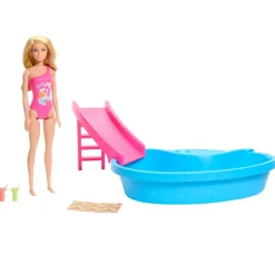 Coffret Barbie et sa piscine