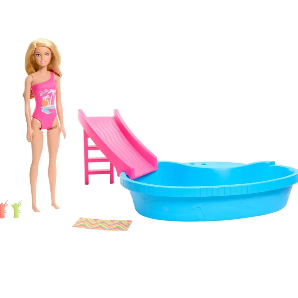Coffret Barbie et sa piscine