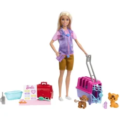 Coffret Barbie sauvetage d'animaux