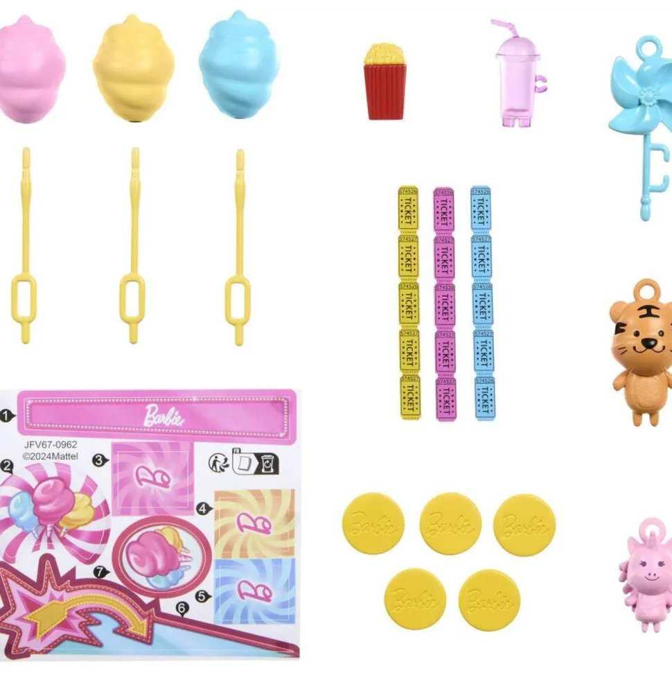 Coffret Barbie Stand de Barbe à papa - Les Mystères de Barbie