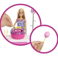 Coffret Barbie Stand de Barbe à papa - Les Mystères de Barbie
