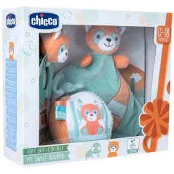 Coffret cadeau naissance panda roux