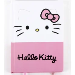 Coffret Carnet, autocollants et Stylo Hello Kitty