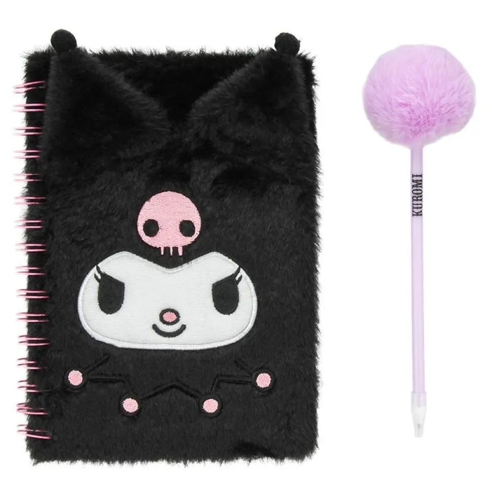 Coffret Carnet Kuromi et Stylo - Hello Kitty