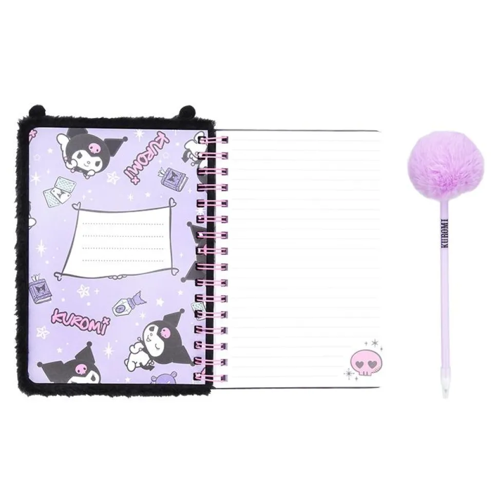 Coffret Carnet Kuromi et Stylo - Hello Kitty