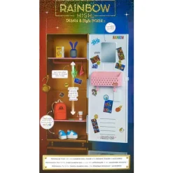 Coffret casiers d'école Rainbow High
