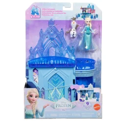 Coffret château et mini-poupée Elsa La Reine des Neiges