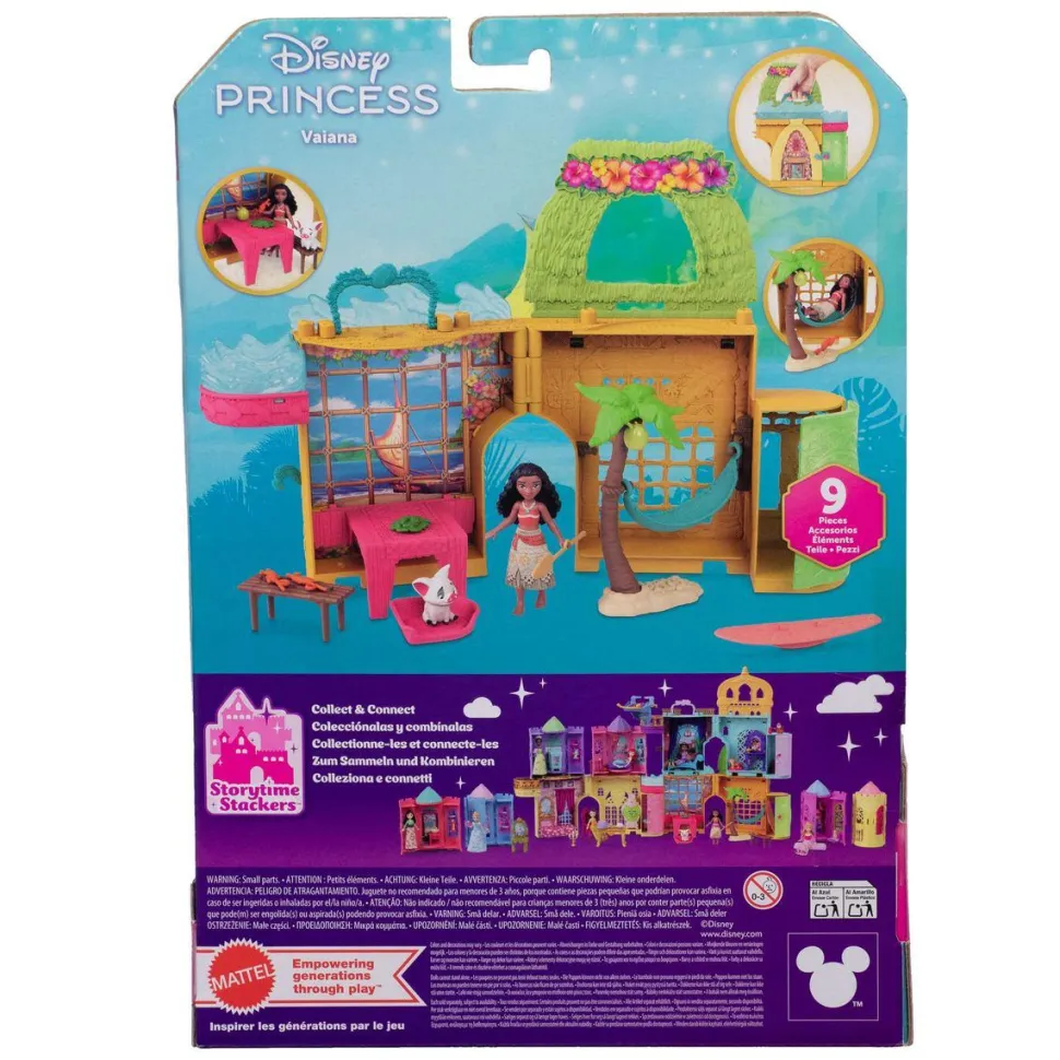 Coffret château et mini-poupée Vaiana