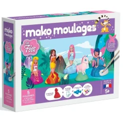 Coffret Créatif - 5 Moules Mako Moulages Mes