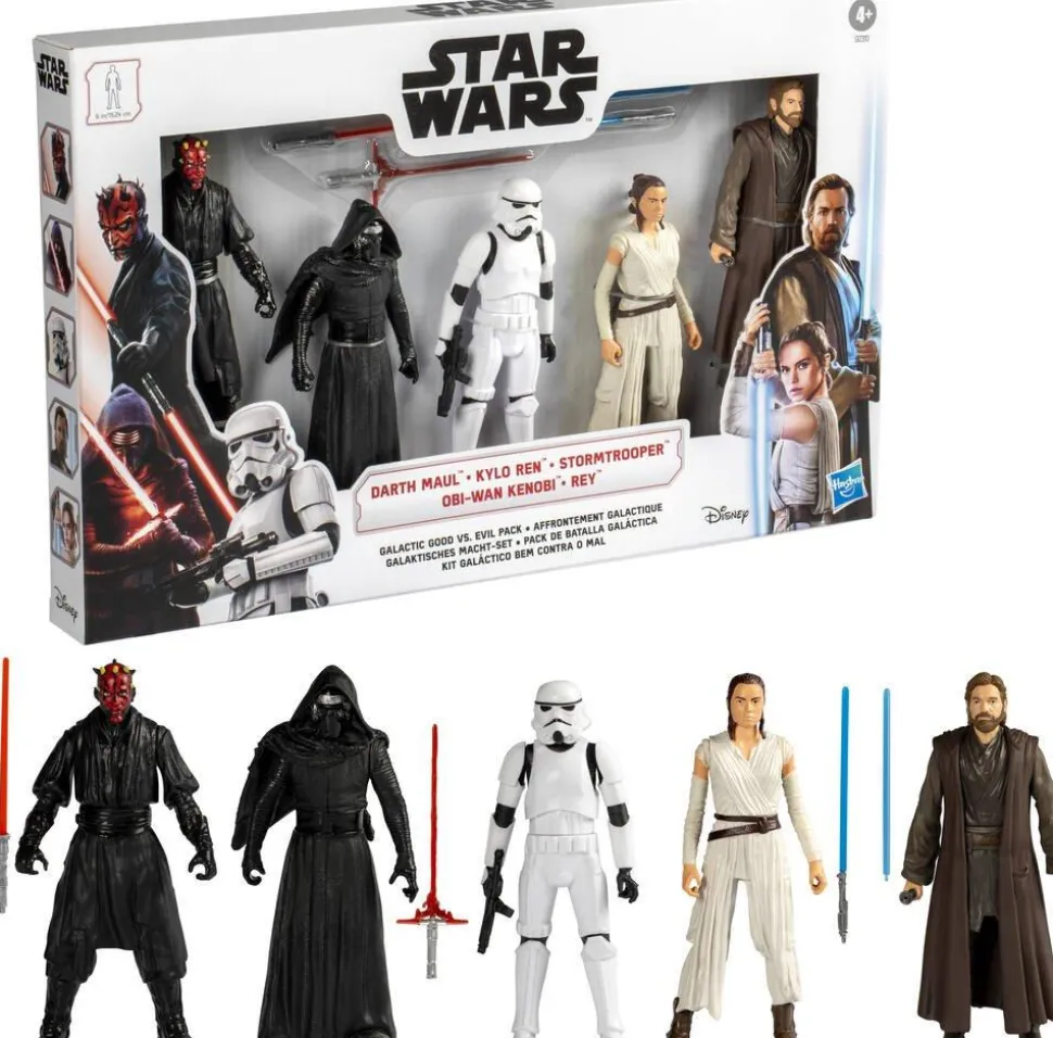Coffret de 5 Figurines Star Wars 15 cm