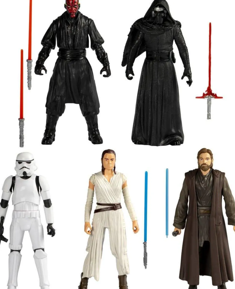 Coffret de 5 Figurines Star Wars 15 cm