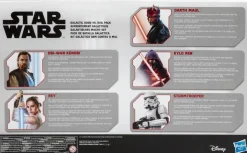 Coffret de 5 Figurines Star Wars 15 cm