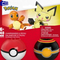 Coffret de 2 pokeball et figurine - MEGA Pokemon