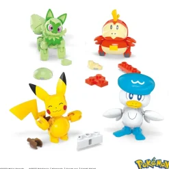 Coffret de 4 Pokémon et Poké ball - MEGA Construx Pokémon