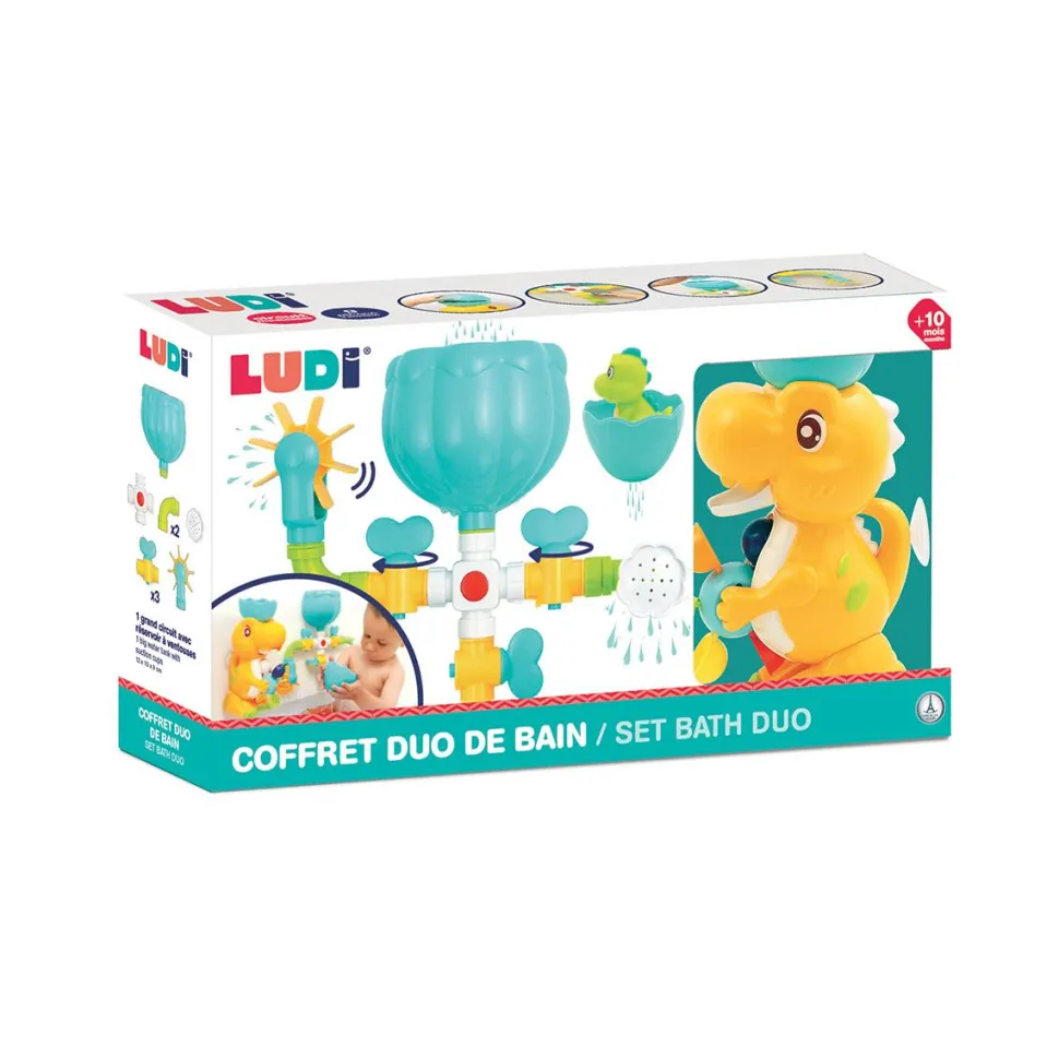 Coffret de bain dino