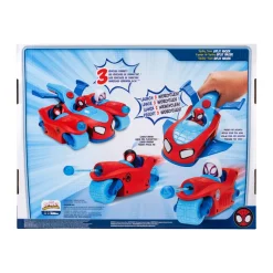 Coffret deluxe 3 véhicules en 1 Spidey