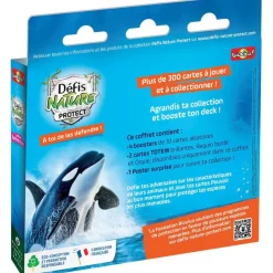 Coffret Défis nature Protect 4 boosters Orque et requins