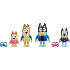 Coffret la famille Bluey à la plage