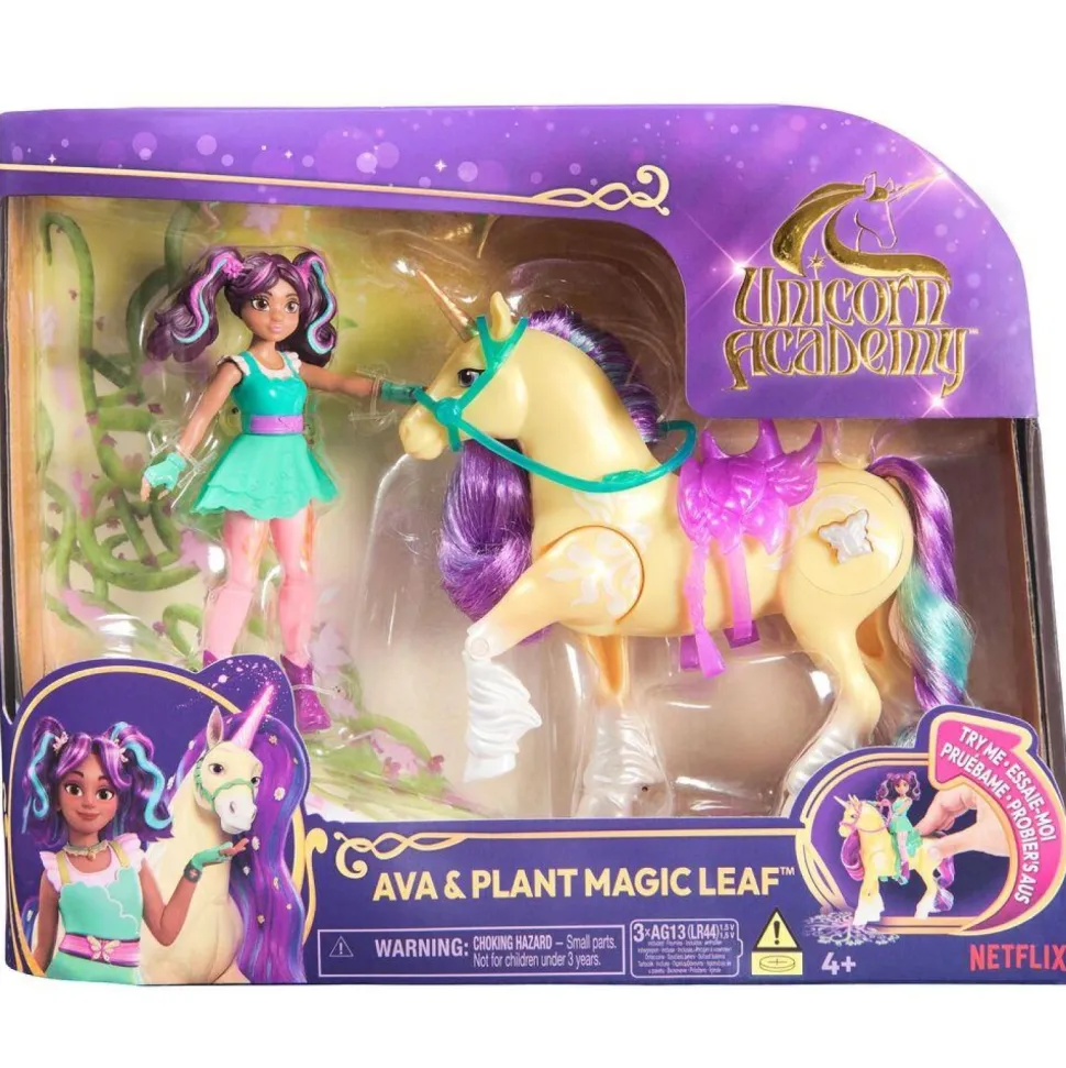 Coffret l'école des licornes - Ava et Leaf plante magic