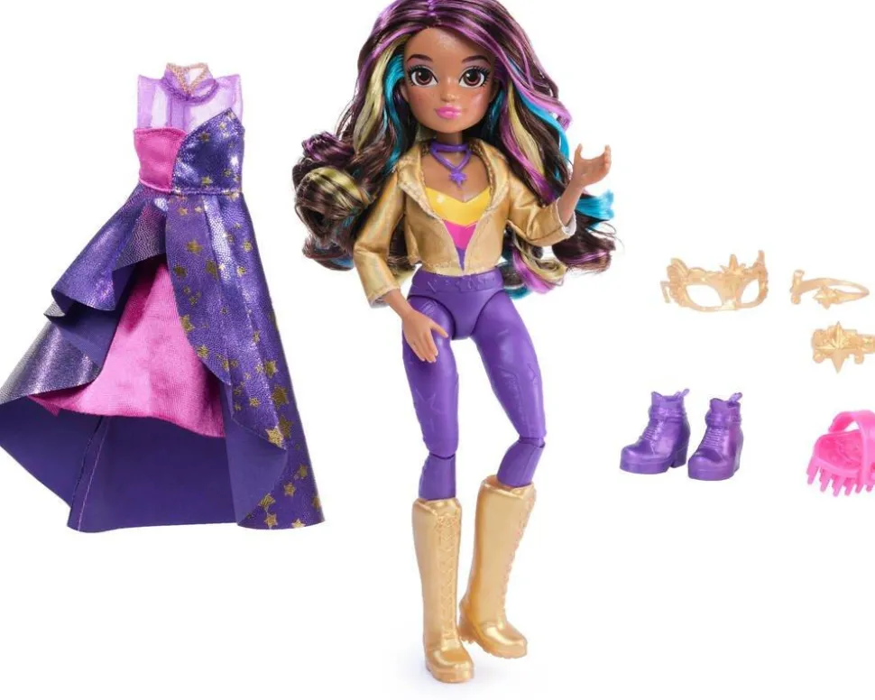 Coffret L'école des licornes : Poupée Deluxe Sophia Au Bal Masque De 24 Cm
