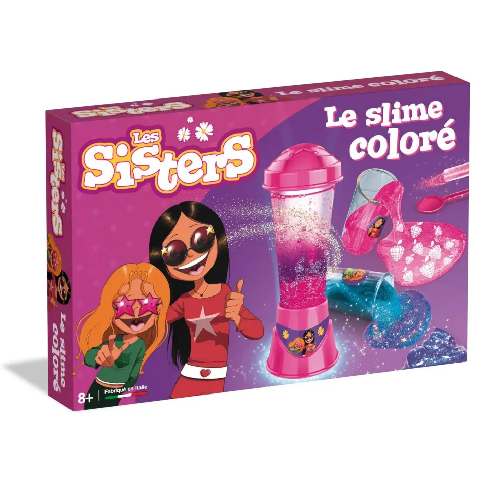 Coffret Le slime coloré Les Sisters