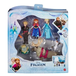 Coffret livre d'histoires et figurines La Reine des Neiges