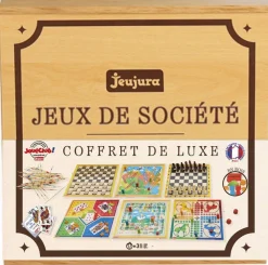 Coffret Luxe en bois jeux de société