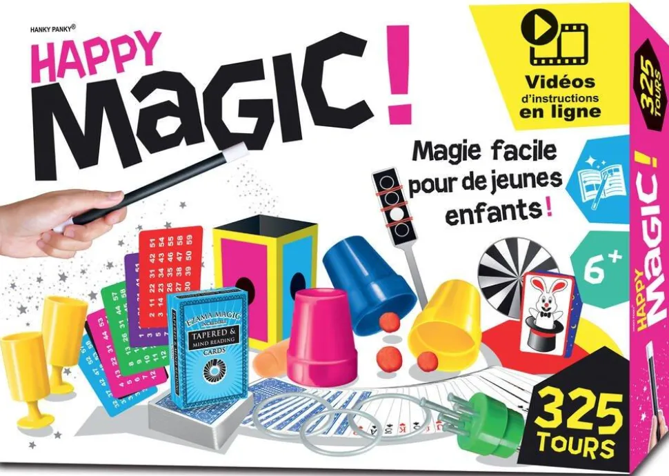 Coffret Magie 325 Tours - Jeu De Prestidigitation