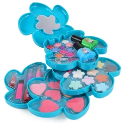 Coffret maquillage fashion boîte fleur 4 étages