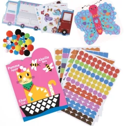 Coffret mon premier atelier d'autocollants